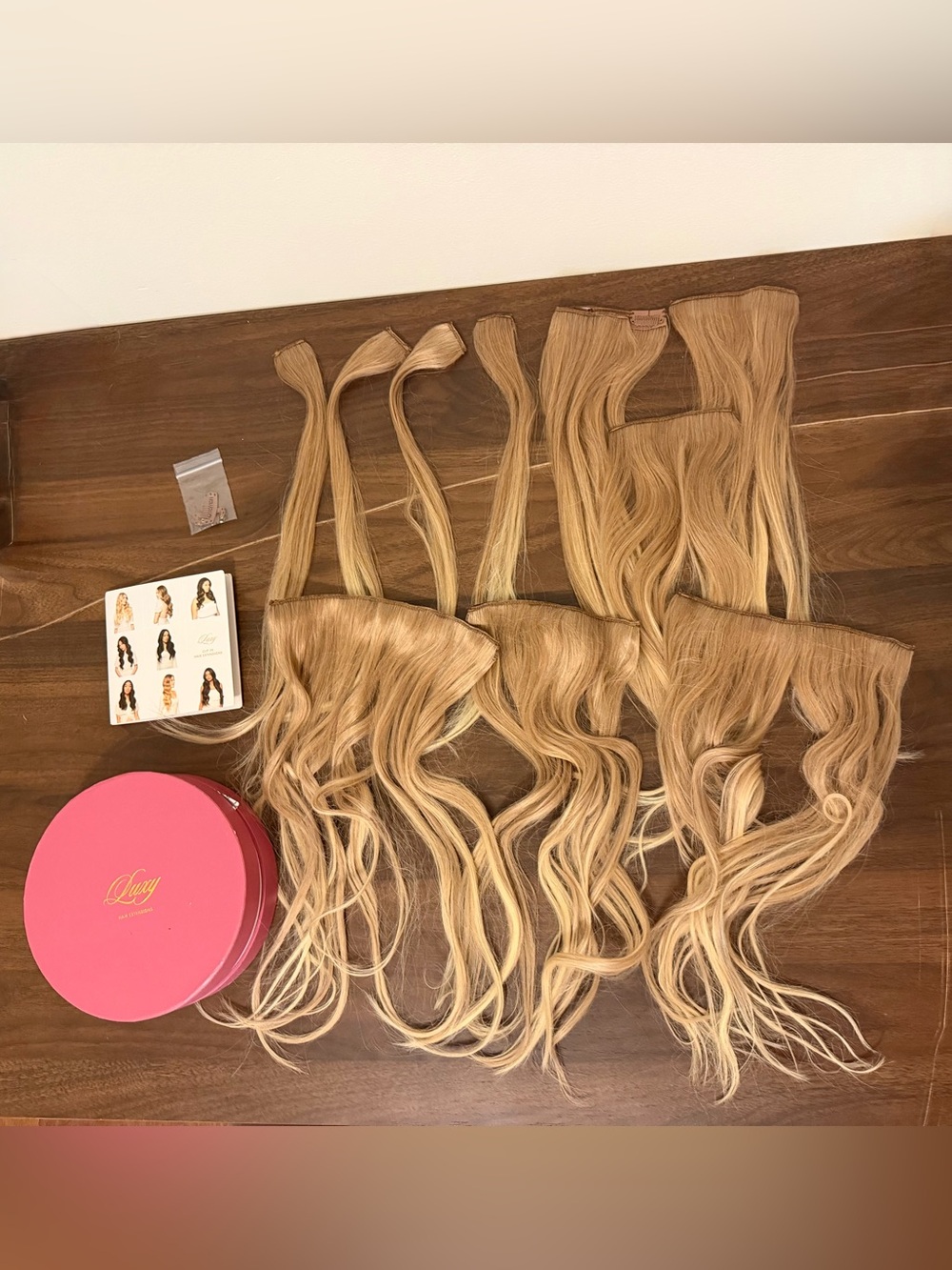 Luxy Hair Extensions 16 Inch 160g Classic Clip In Blonde Balayage 18T60